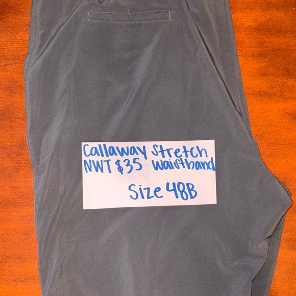 Callaway Charcoal Stretch Trousers - Picture 1 of 1
